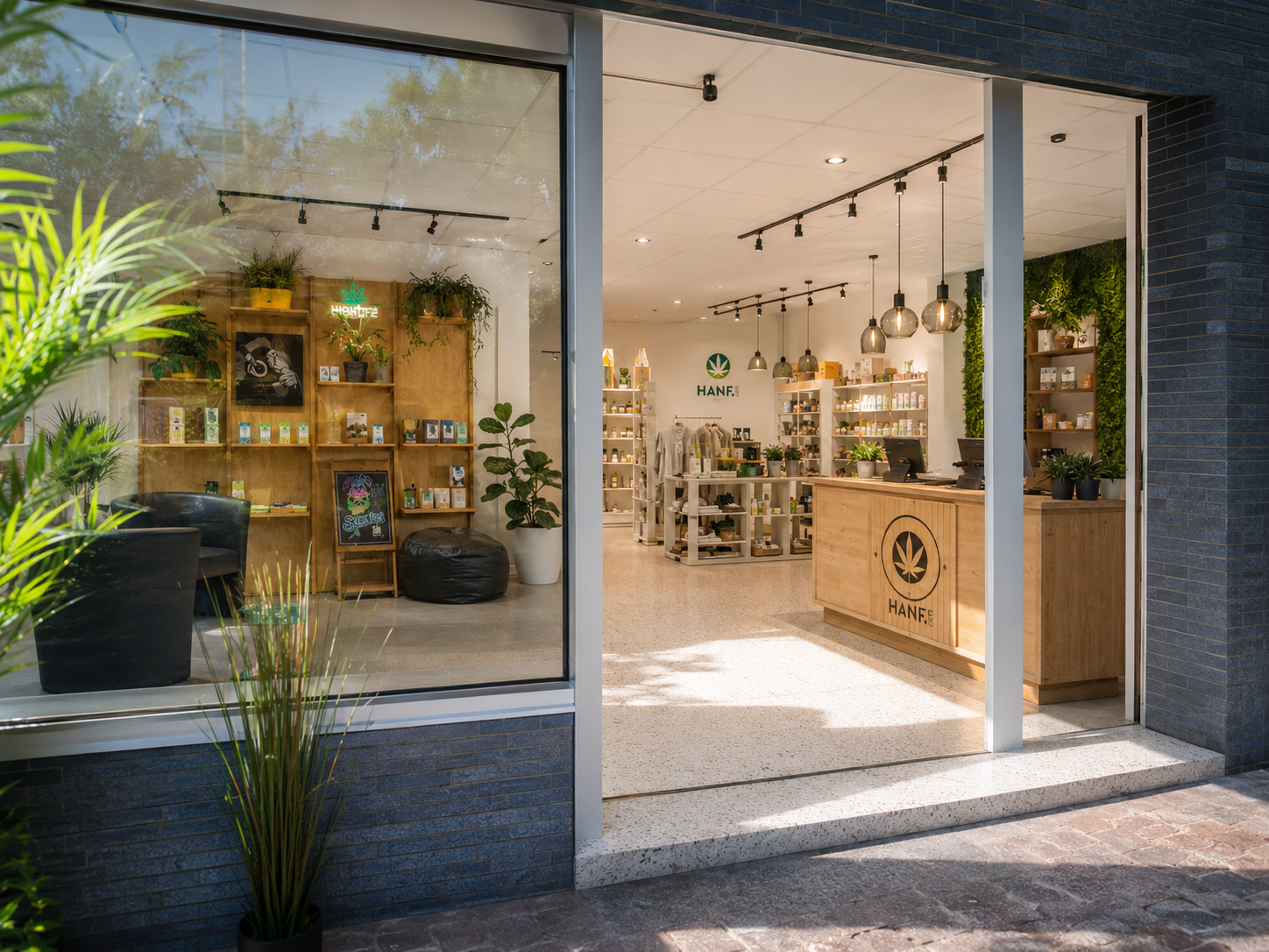 HANF open storefront